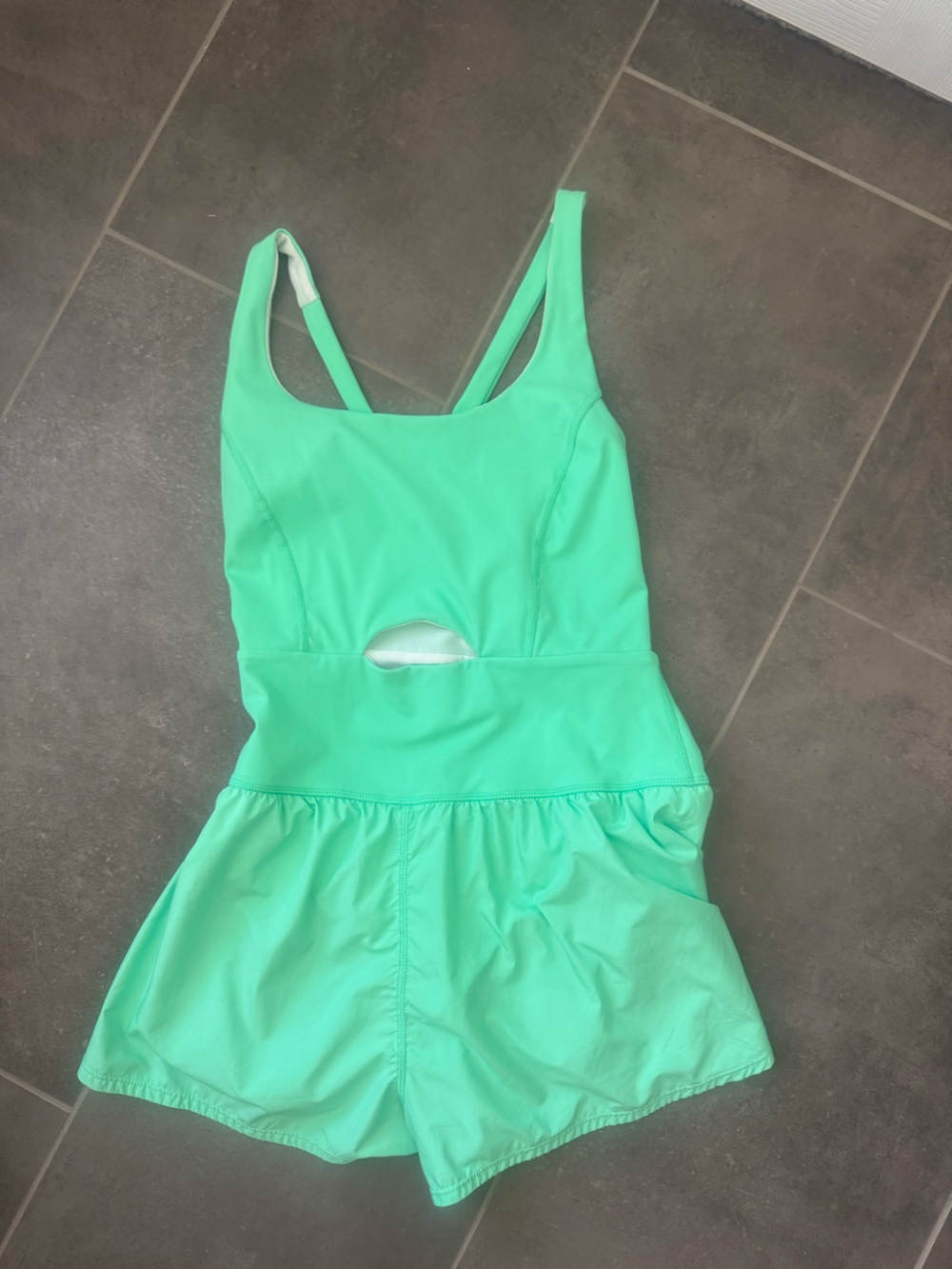 Free People Movement Righteous Runsie Neon Green